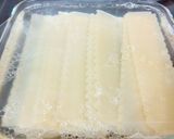A picture of step 1 of Lasagna.