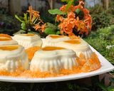 A picture of step 5 of Orange cream pudding.