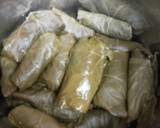 A picture of step 7 of Stuffed Grape Leaves Batch 5.