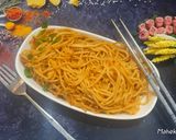 एग नूडल्स (Egg noodles recipe in hindi) रेसिपी चरण 10 फोटो