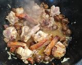 Foto del paso 2 de la receta Arroz caldoso de conejo y caracoles