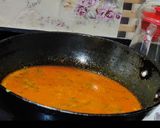 A picture of step 11 of Jalebi fish cooked with mustard paste(Machha besara/fish besara).