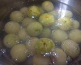 A picture of step 2 of Amla ka Murraba.