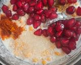 A picture of step 1 of Boondi Raita.