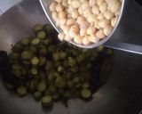 A picture of step 5 of Tindola-chhola Sabzi Chettinad Style.