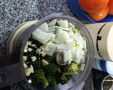 Foto del paso 2 de la receta: Hamburguesas de brócoli rellenas con queso