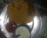 A picture of step 6 of Leftover Rice Paratha.