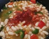 Foto del paso 4 de la receta Alubias blancas con salsa chile chipotle