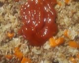 A picture of step 9 of Fried Rice with Beef.