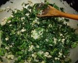 Foto langkah ke 9 dari resep Spinach Omelette / Telur dadar bayam.