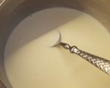 Une image de l'étape 4 de °Crème au chocolat blanc et framboises °.