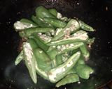 A picture of step 2 of Rajsthani Dahi Mirch.