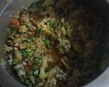 A picture of step 3 of Jalaram khichdi.