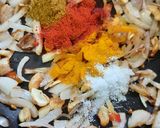 A picture of step 1 of Mushroom Butter Masala Curry / Mushroom Makhani.