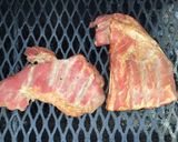 A picture of step 2 of California Farm Barbecued Mild Pepper sauce Pork Ribs.