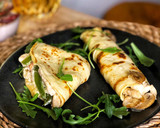 Foto del paso 7 de la receta: Crepes salados rellenos de pollo