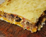 Foto del paso 16 de la receta: 🥩🥔Pastel de papa y calabaza con relleno de osobuco desmechado 🥔 Económico y rendidor🥔🥩