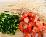 Hình bước làm 1 của món Canh tôm bí đỏ tại Tokyo