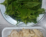 龍鬚菜炒袖珍菇(簡單料理)的食譜步驟2照片