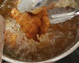A picture of step 3 of Buttermilk fried Chicken thighs. 😉.