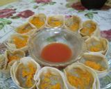 Foto langkah ke 5 dari resep Somay ikan kembung kuah Dimsum.