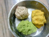 TRIANGA LUCHHA PARATHA and aloo curri