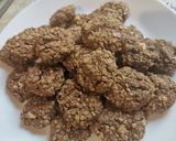 Csokis-mandulás zabpelyhes keksz (gluténmentes) recept fázis 2 fotója
