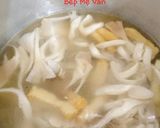 Hình bước làm 4 của món Canh chay đậu hủ nấm và cà chua
