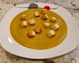 Foto del paso 8 de la receta: Crema de berenjenas, calabacín, patatas y zanahorias