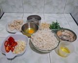 Foto langkah ke 1 dari resep Char Kway Teow 15 Menit! 🔥 Kwetiau Goreng Malaysia ala Penang 🇲🇾 Anti Gagal.