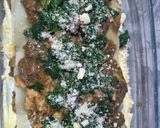 Foto langkah ke 5 dari resep Creamy Chicken Soy Sauce Lasagna with Spinach.
