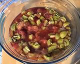 Une image de l'étape 7 de Compote multi fruits à la vanille (pêches jaunes,kiwis,jus de cerises).