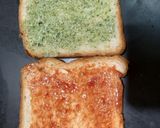 A picture of step 2 of Vegetable grill Sandwich.