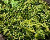 A picture of step 5 of Broccoli Leek Peas Palak Green Pulav.