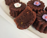 Foto del paso 8 de la receta: Mini brownie de chocolate negro con pistachos