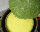 A picture of step 7 of Double layered sandwich dhokla..