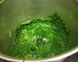 A picture of step 1 of Spinach & Chickpea Flour Chilla.