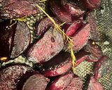A picture of step 5 of Roasted beetroot with vinegar and pomegranate molasses.