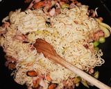 Teriyaki Soba tészta felturbózva recept fázis 2 fotója