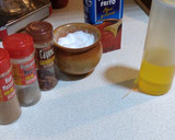 Foto del paso 5 de la receta: Bombas rellenas de pollo picado y picante
