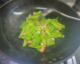 澎湖火燒蝦炒碗豆(簡單料理)的食譜步驟4照片