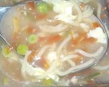 A picture of step 3 of Noodles Vegetable Soup,.