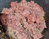 Foto del paso 2 de la receta: Berenjenas rellenas de carne picada