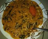 A picture of step 1 of Paten tsaki(porridge).
