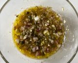 A picture of step 1 of Zucchini Salad with Pecorino, Basil and Almonds.