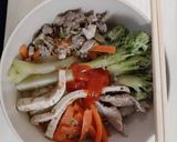 Hình bước làm 5 của món Mì xào dọn tủ lạnh😋