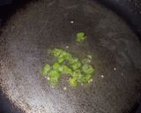 A picture of step 2 of Potato Toffee.