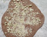 A picture of step 2 of Chocolate Blackcurrant Flat bread.