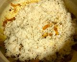 A picture of step 5 of Mutton Pulao.