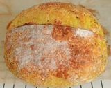 Foto langkah ke 19 dari resep Kunyit Jinten Hitam Italian Herbs Cheese Sourdough Bread.